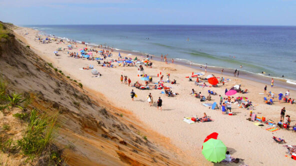 photo of Cape Cod, Massachusetts Marconi Beach via vv at ldzen via flickr