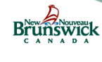 Government of New Brunswick (GNB) logo features a red ship parting blue waters and the forest green-colored words 