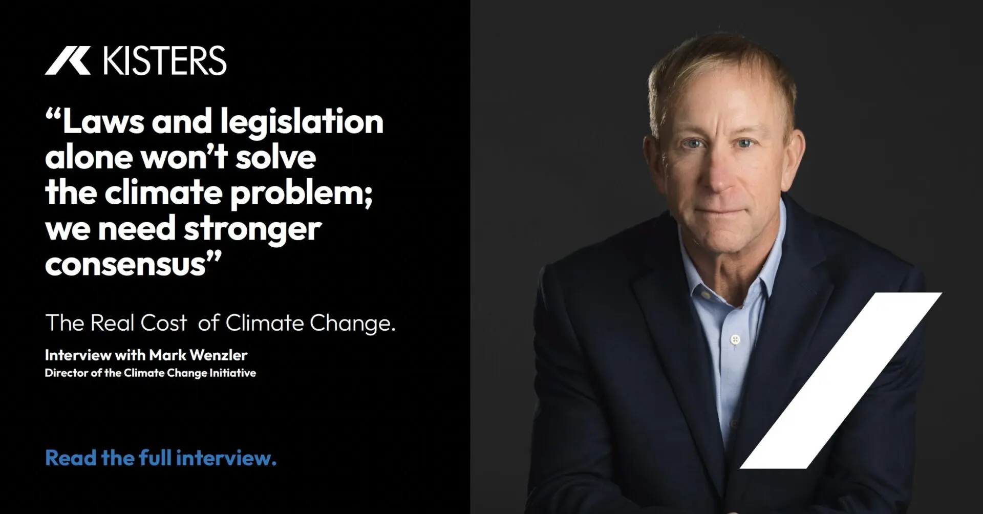 interview with Mark Wenzler, The Climate Change Initiative photo card