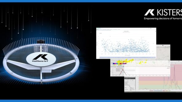 HailSens360 hail mitigation system: hail sensor and detailed hail forecast & real-time data viz